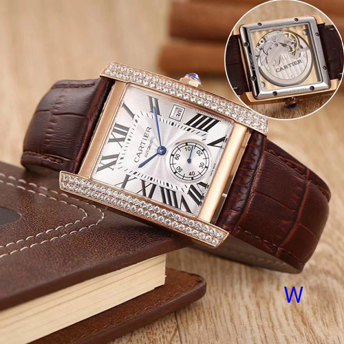 カルティエ時計正面デザイン